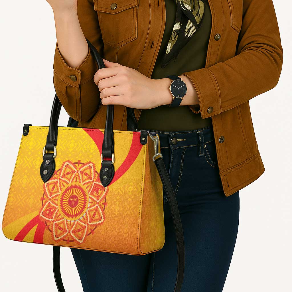 Inti Raymi Leather Bag Inca Empire Spirit