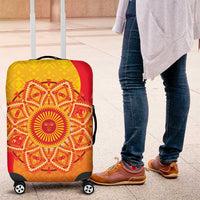 Inti Raymi Luggage Cover Inca Empire Spirit