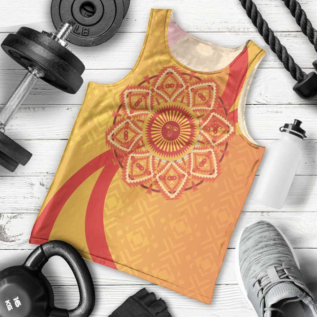 Inti Raymi Men Tank Top Inca Empire Spirit