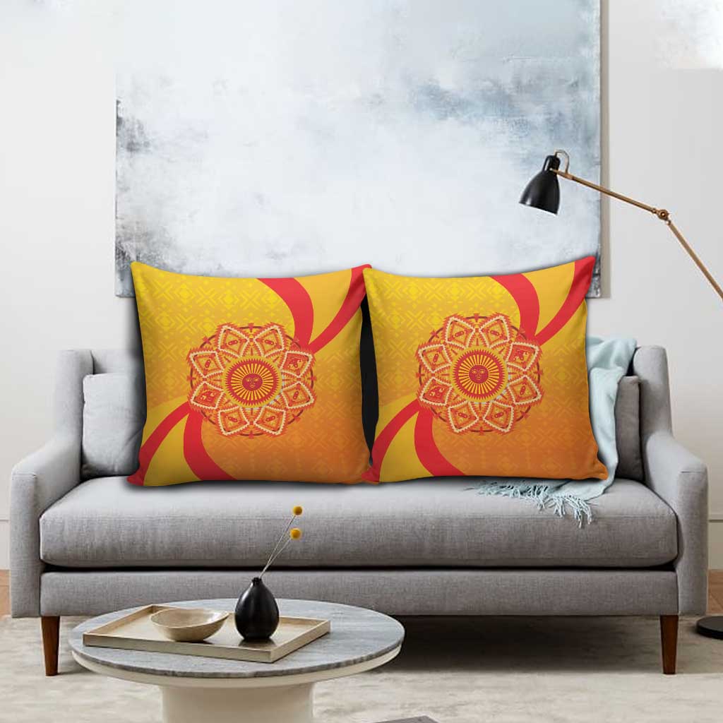 Inti Raymi Pillow Cover Inca Empire Spirit