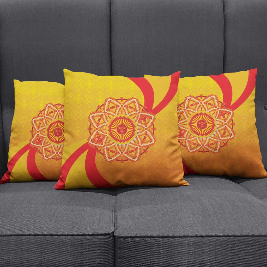 Inti Raymi Pillow Cover Inca Empire Spirit