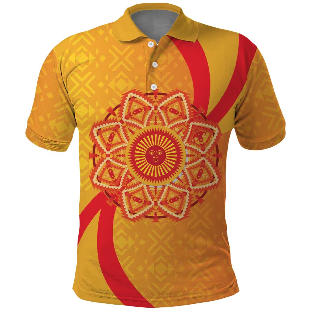 Inti Raymi Polo Shirt Inca Empire Spirit