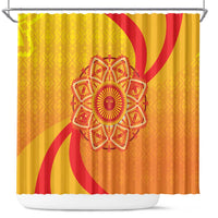 Inti Raymi Shower Curtain Inca Empire Spirit