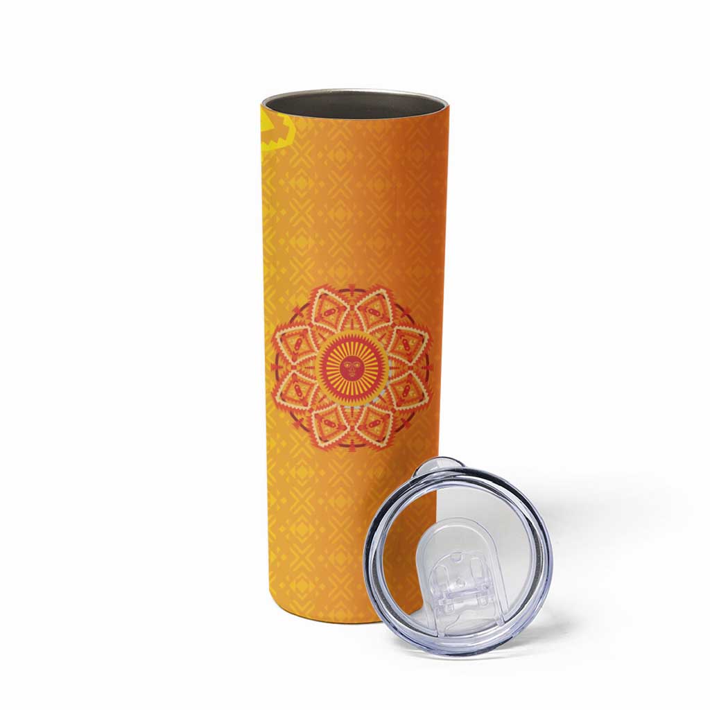 Inti Raymi Skinny Tumbler Inca Empire Spirit