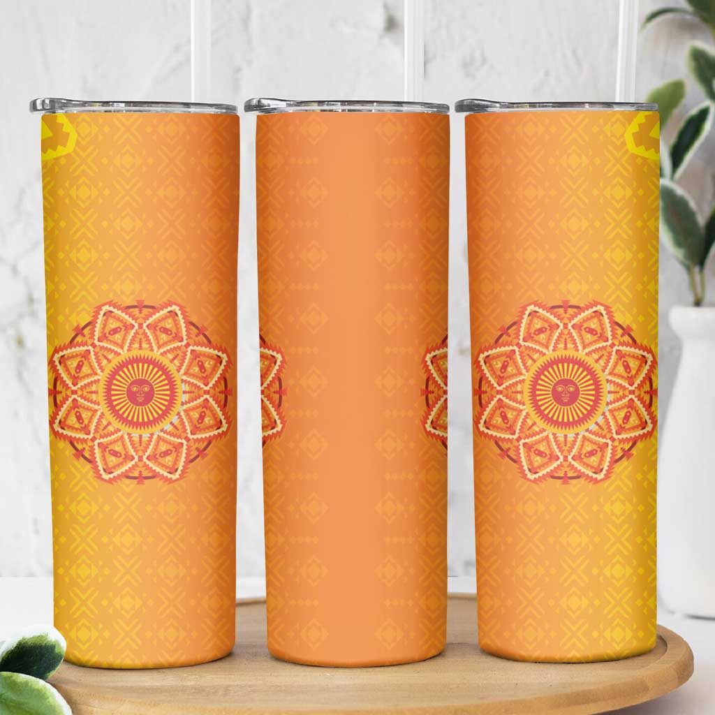 Inti Raymi Skinny Tumbler Inca Empire Spirit