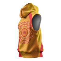 Inti Raymi Sleeveless Hoodie Inca Empire Spirit