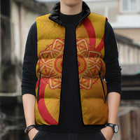 Inti Raymi Sleeveless Puffer Jacket Inca Empire Spirit
