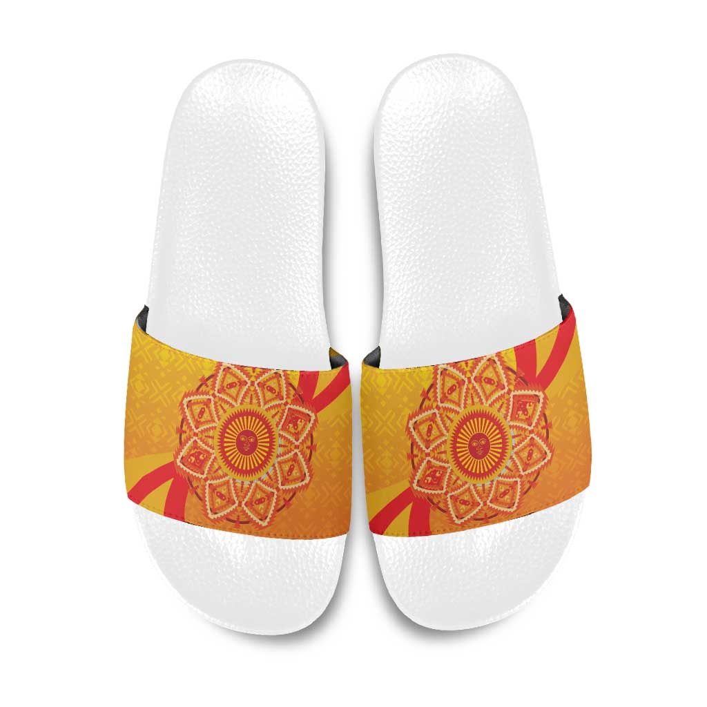 Inti Raymi Slide Sandals Inca Empire Spirit