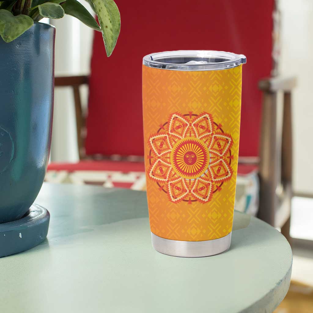 Inti Raymi Tumbler Cup Inca Empire Spirit