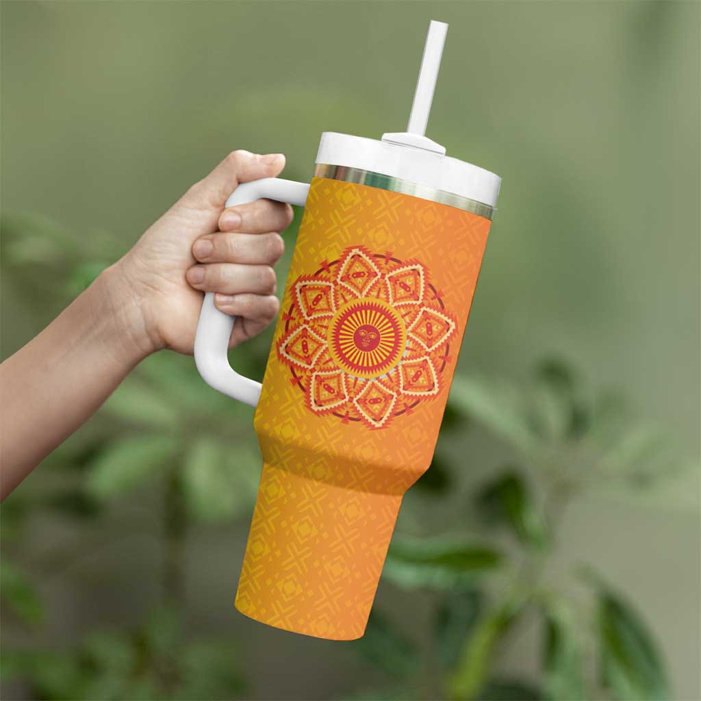 Inti Raymi Tumbler With Handle Inca Empire Spirit