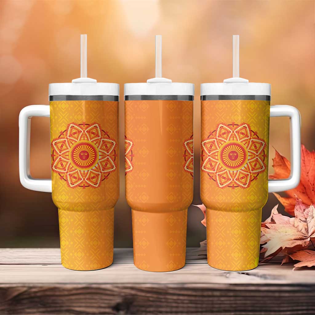 Inti Raymi Tumbler With Handle Inca Empire Spirit
