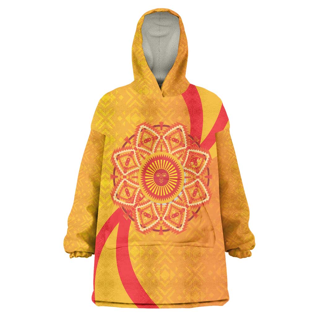Inti Raymi Wearable Blanket Hoodie Inca Empire Spirit