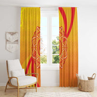 Inti Raymi Window Curtain Inca Empire Spirit