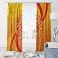Inti Raymi Window Curtain Inca Empire Spirit