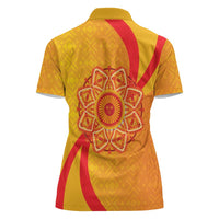 Inti Raymi Women Polo Shirt Inca Empire Spirit