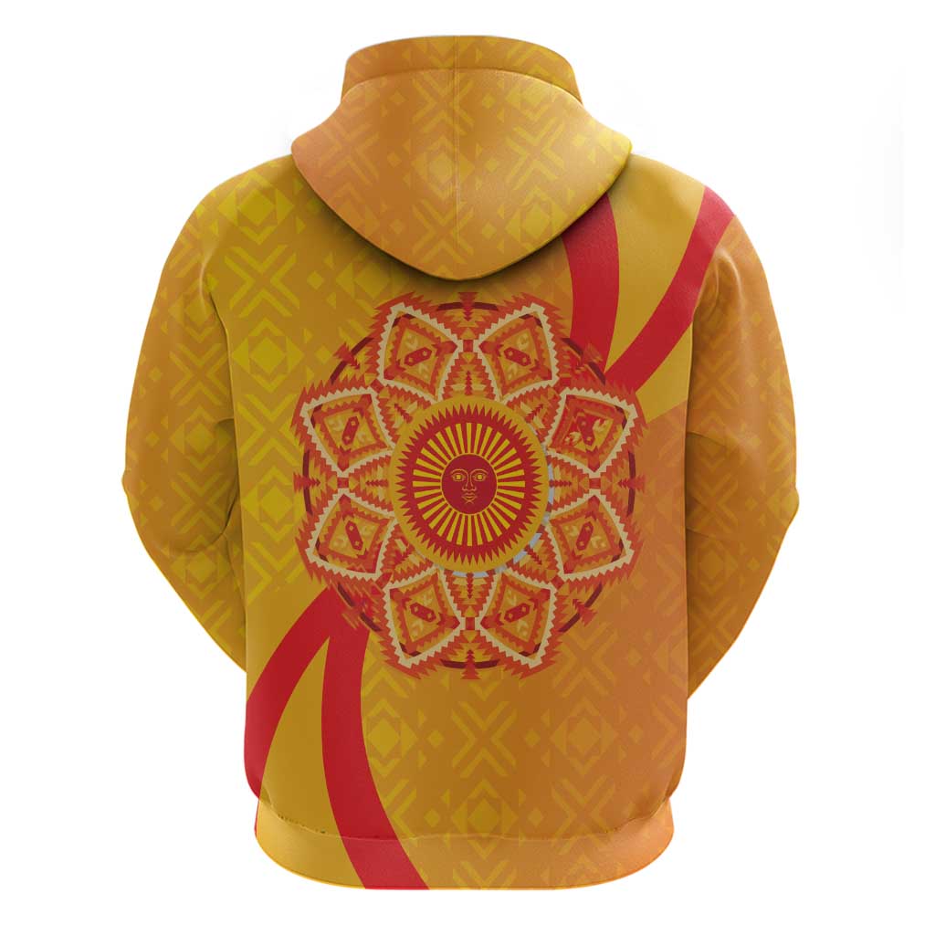 Inti Raymi Zip Hoodie Inca Empire Spirit