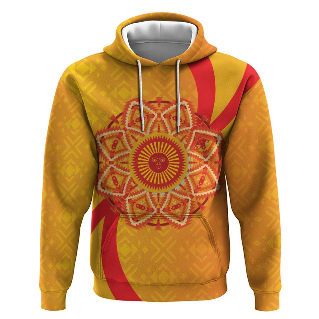 Inti Raymi Zip Hoodie Inca Empire Spirit