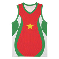 Custom Football 2026 Suriname Red Basketball Jersey Sranankondre Fubal Pluga