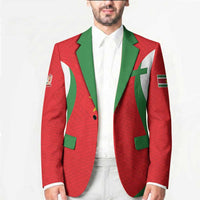 Custom Football 2026 Suriname Red Blazer Sranankondre Fubal Pluga