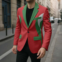 Custom Football 2026 Suriname Red Blazer Sranankondre Fubal Pluga