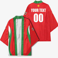 Custom Football 2026 Suriname Red Kimono Sranankondre Fubal Pluga