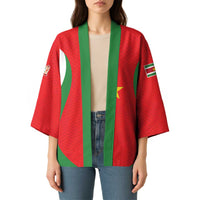 Custom Football 2026 Suriname Red Kimono Sranankondre Fubal Pluga