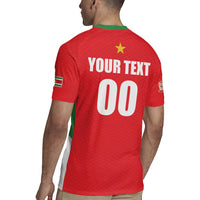 Custom Football 2026 Suriname Red Rugby Jersey Sranankondre Fubal Pluga