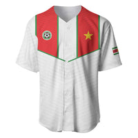Custom Football 2026 Suriname White Baseball Jersey Natio Together We Rise