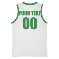 Custom Football 2026 Suriname White Basketball Jersey Natio Together We Rise