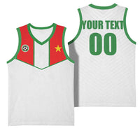 Custom Football 2026 Suriname White Basketball Jersey Natio Together We Rise