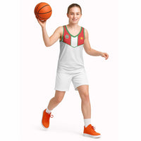 Custom Football 2026 Suriname White Basketball Jersey Natio Together We Rise