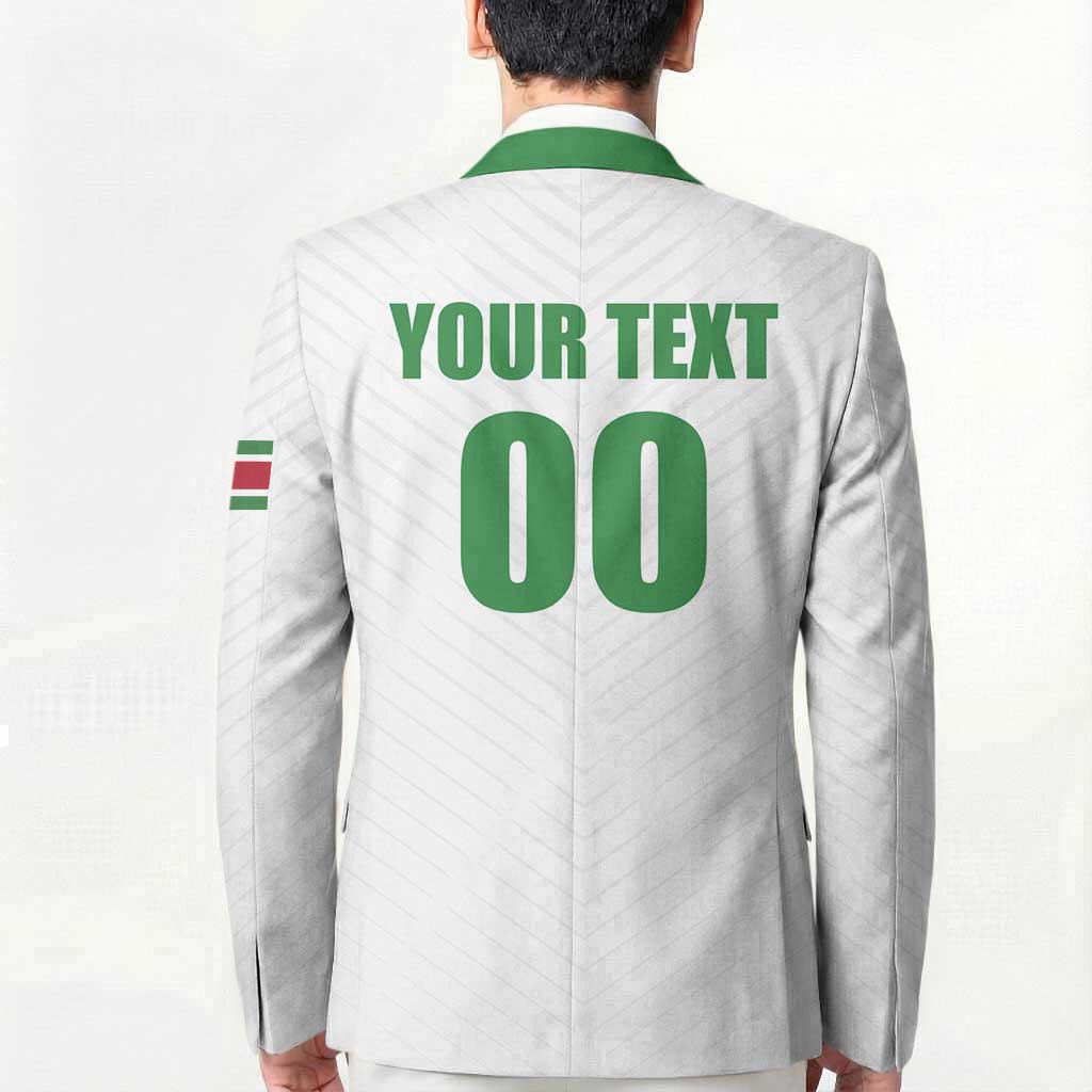 Custom Football 2026 Suriname White Blazer Natio Together We Rise