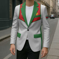 Custom Football 2026 Suriname White Blazer Natio Together We Rise