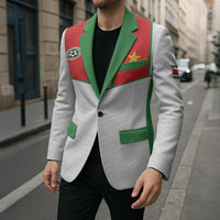 Custom Football 2026 Suriname White Blazer Natio Together We Rise