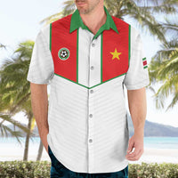 Custom Football 2026 Suriname White Hawaiian Shirt Natio Together We Rise