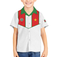 Custom Football 2026 Suriname White Kid Hawaiian Shirt Natio Together We Rise