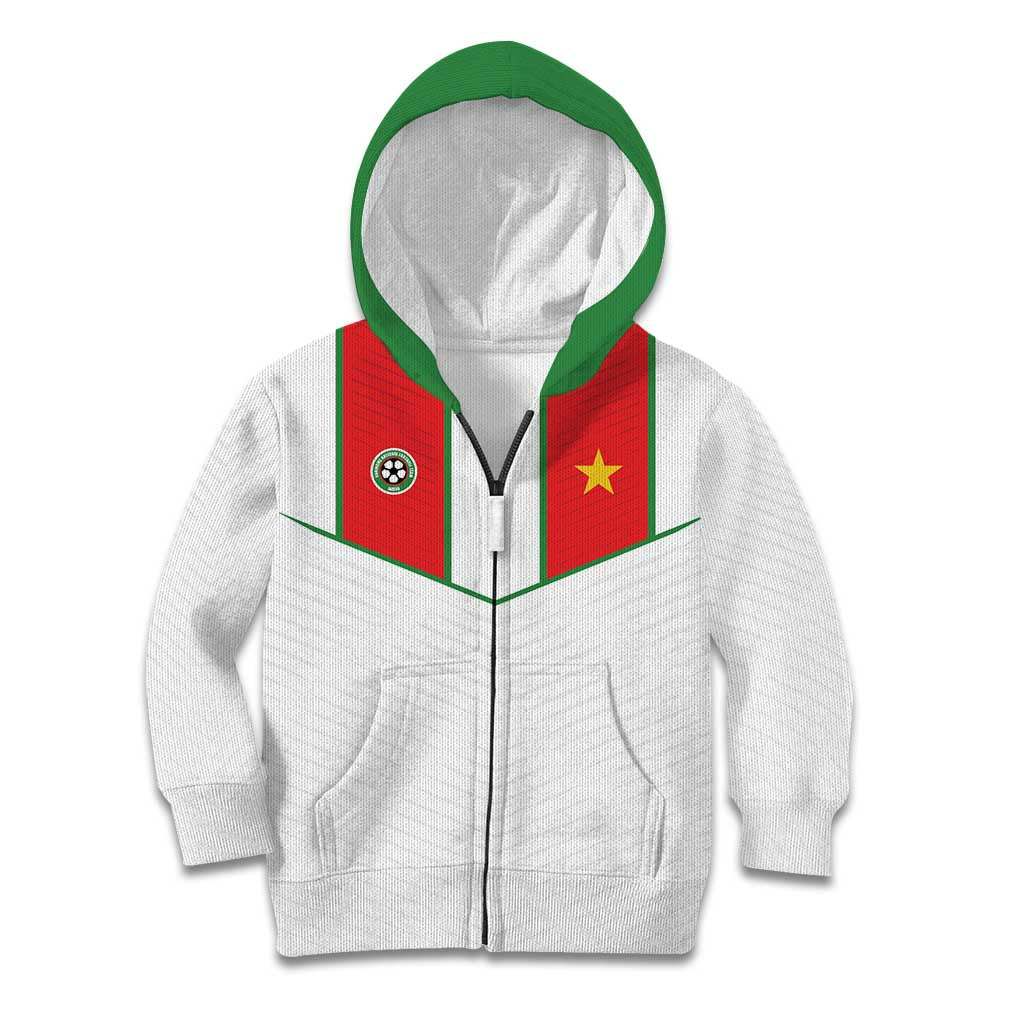 Custom Football 2026 Suriname White Kid Hoodie Natio Together We Rise