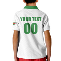 Custom Football 2026 Suriname White Kid Polo Shirt Natio Together We Rise