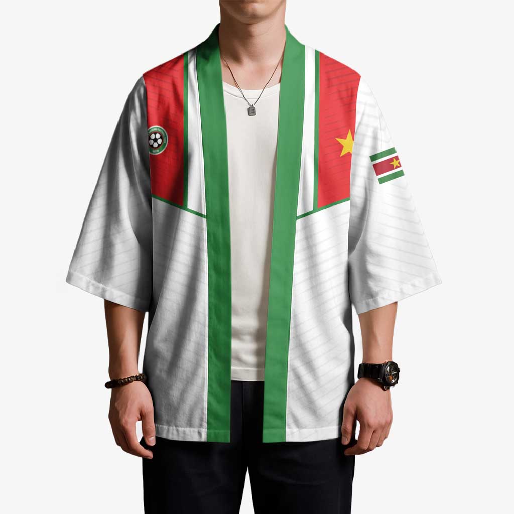 Custom Football 2026 Suriname White Kimono Natio Together We Rise