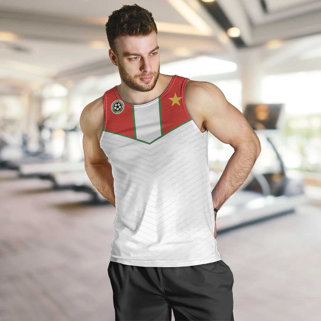 Custom Football 2026 Suriname White Men Tank Top Natio Together We Rise