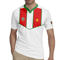 Custom Football 2026 Suriname White Rugby Jersey Natio Together We Rise