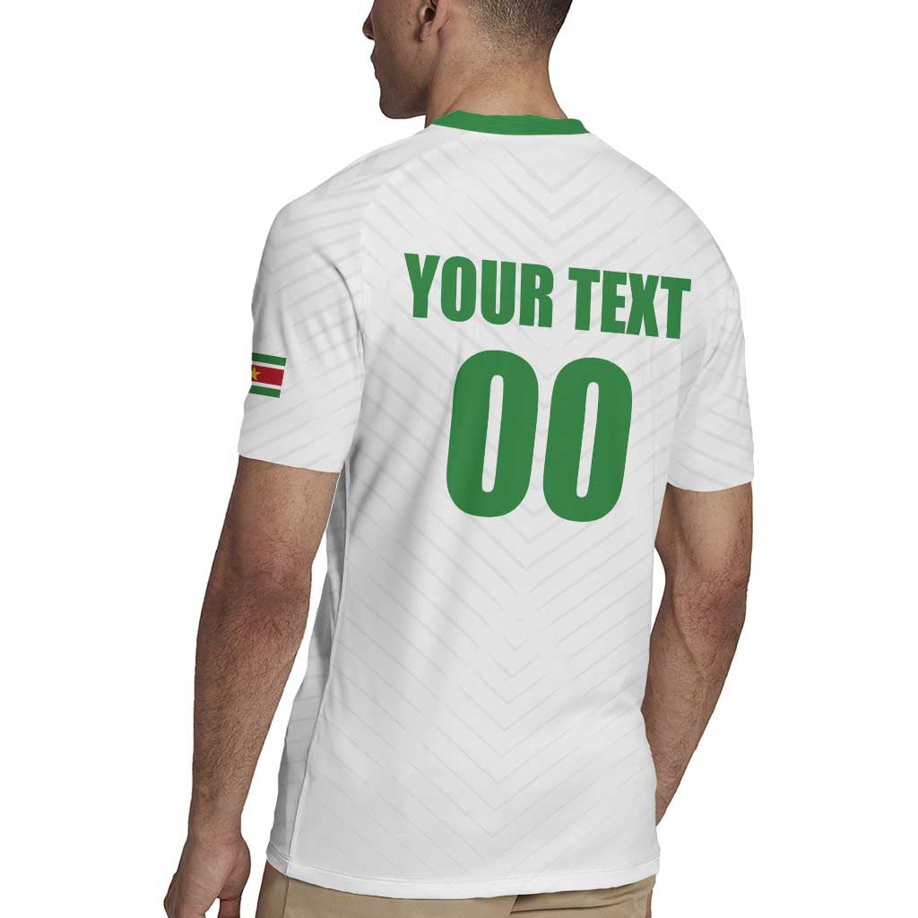 Custom Football 2026 Suriname White Rugby Jersey Natio Together We Rise