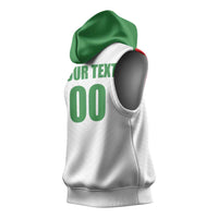 Custom Football 2026 Suriname White Sleeveless Hoodie Natio Together We Rise