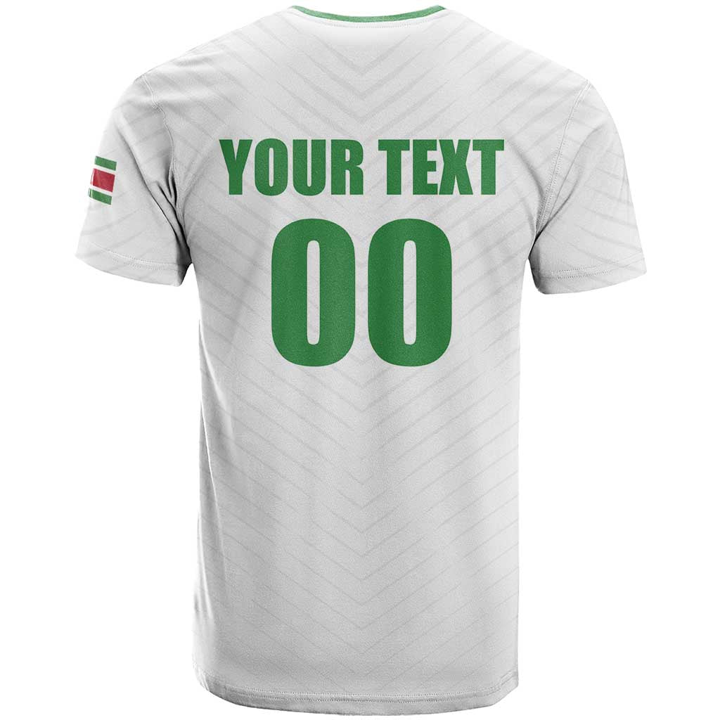 Custom Football 2026 Suriname White T Shirt Natio Together We Rise