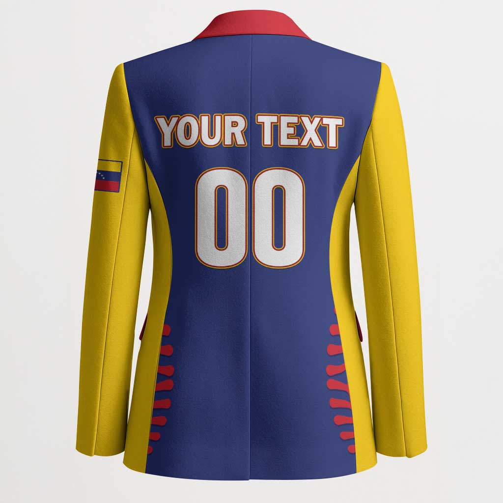 Custom Baseball 2026 Venezuela World Champion Blazer Arepa Power Make History