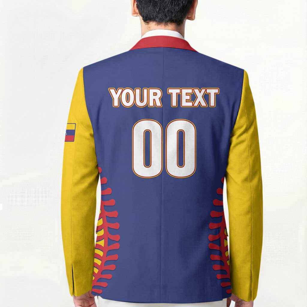 Custom Baseball 2026 Venezuela World Champion Blazer Arepa Power Make History