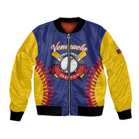 Custom Baseball 2026 Venezuela World Champion Bomber Jacket Arepa Power Make History
