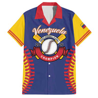 Custom Baseball 2026 Venezuela World Champion Hawaiian Shirt Arepa Power Make History