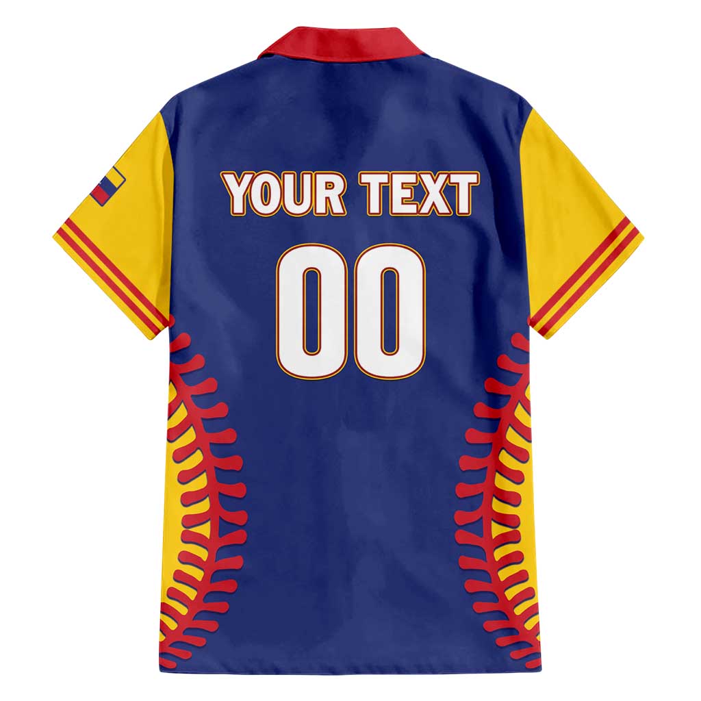 Custom Baseball 2026 Venezuela World Champion Hawaiian Shirt Arepa Power Make History