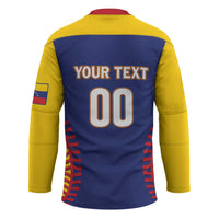 Custom Baseball 2026 Venezuela World Champion Hockey Jersey Arepa Power Make History